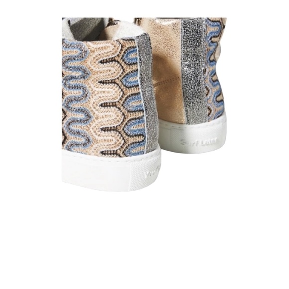 P448 High-Top Panama Sneaker Italian Made by Hand High Quality Sophisticated NWT - Picture 11 of 14